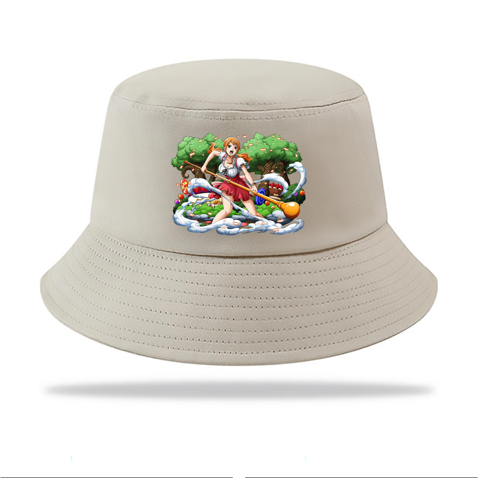 （画像用） ワンピース ナミ ONE PIECE Nami アウトドア日除けバケットハット